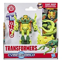 Transformers CYBERWORLD Armored Cyber Changers Chop Shop Action Figure