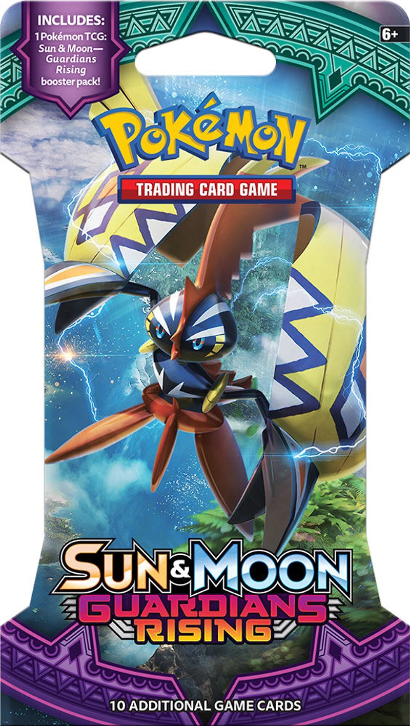Booster à manches Pokemon Soleil et Lune "Guardians Rising"
