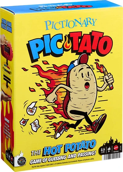 Pictionary Pic-Tato Hot Potato Game