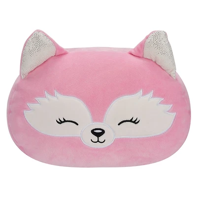 Squishmallows Stackables 12" - Rhiannon la renarde rose aux yeux fermés