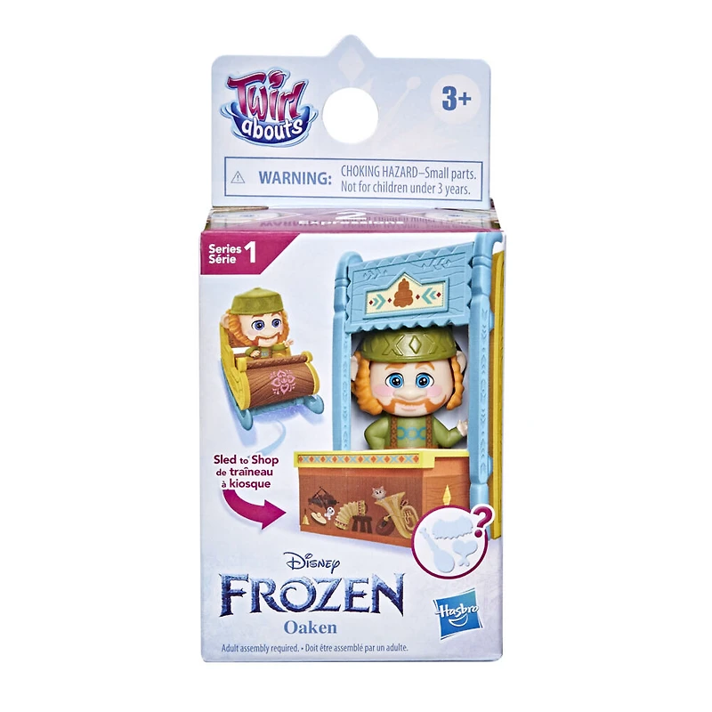 Disney's Frozen 2 Twirlabouts Series 1 Oaken Sled to Shop Playset
