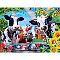 Masterpieces Puzzle Company Green Acres - Moo Love 300 Piece Puzzle - English Edition