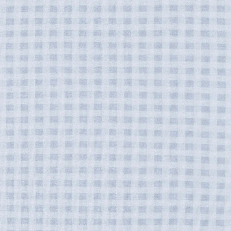 Just Born  - 2 piece Swaddle Blanket+Hat - Blue Plaid