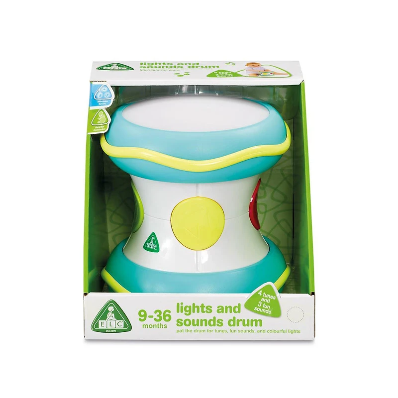 Early Learning Centre Lights And Sounds Drum - Édition anglaise - Notre exclusivité