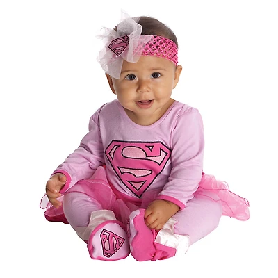 Costume de Supergirl tallie 0-6 mois