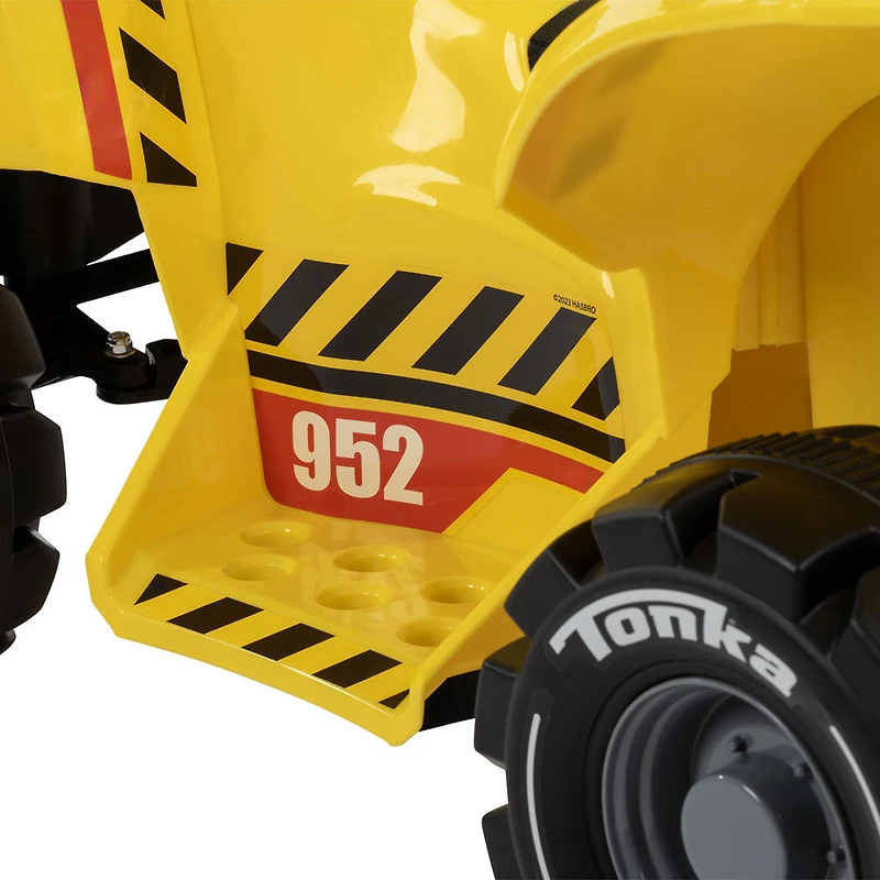 Tonka 6 volts Quad, jouet porteur électrique, pour enfants, par Huffy, jaune