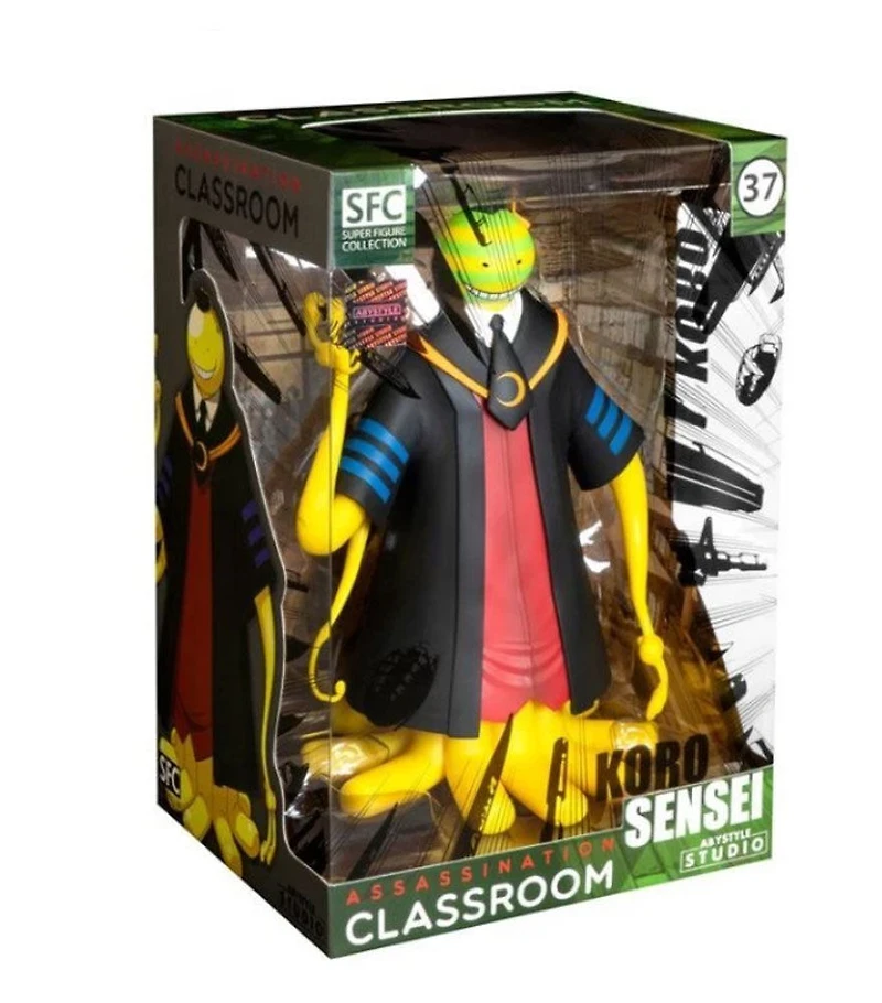 Assassination Classroom Koro Sensei Striped Anime Figurine