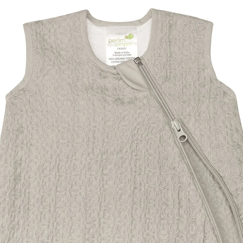 Perlimpinpin-Sac de nuit en mousseline gaufré 1.0 TOG-Sesame-6-18m