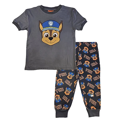 Paw Patrol 2 Piece Pajama Set - Charcoal Mix