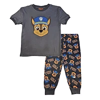 Paw Patrol 2 Piece Pajama Set - Charcoal Mix