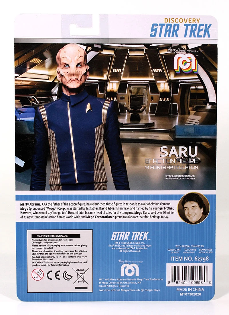 Mego Sci-Fi Assortment - Star Trek: Discovery - Saru - English Edition