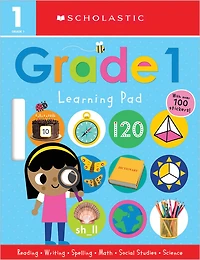 Scholastic - Scholastic Early Learners: First Grade Learning Pad - Édition anglaise