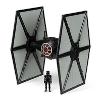 Assortiment de véhicules et de figurines Star Wars 7,6 cm - Chasseur TIE du Premier Ordre
