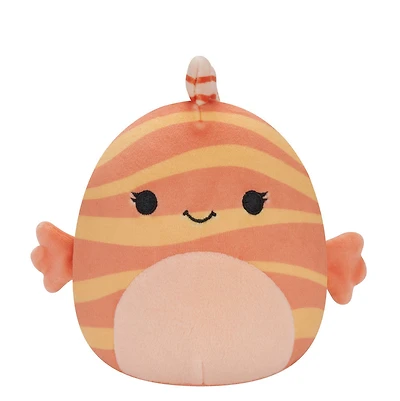 Squishmallow 5" - Lucienne le poisson-lion orange