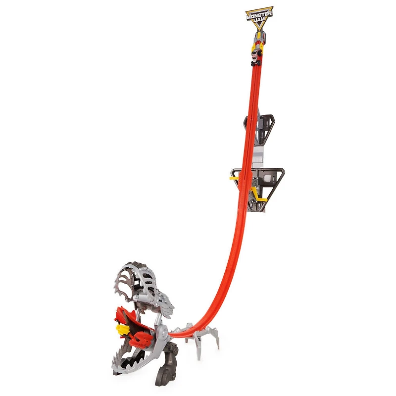 Monster Jam, Coffret ThunderROARus Drop avec monster truck exclusif, plus de 180 cm de hauteur, effets sonores et lumineux