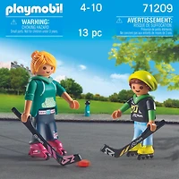 Playmobil - Joueurs de roller hockey