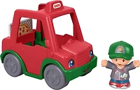 Fisher-Price Little People Voiture de livraison de pizzas La pointe délicieuse