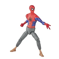 Marvel Legends Series Spider-Man: Across the Spider-Verse (Part One) Peter B Parker 6-inch Action Figure, 2 Accessories