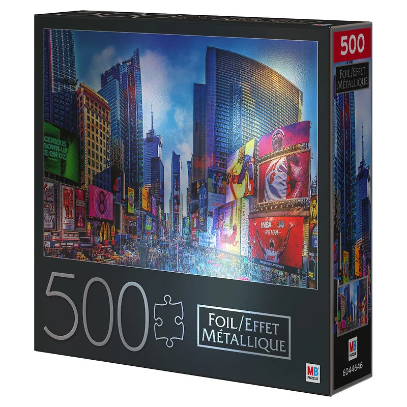 500-Piece Jigsaw Puzzle with Foil Accents