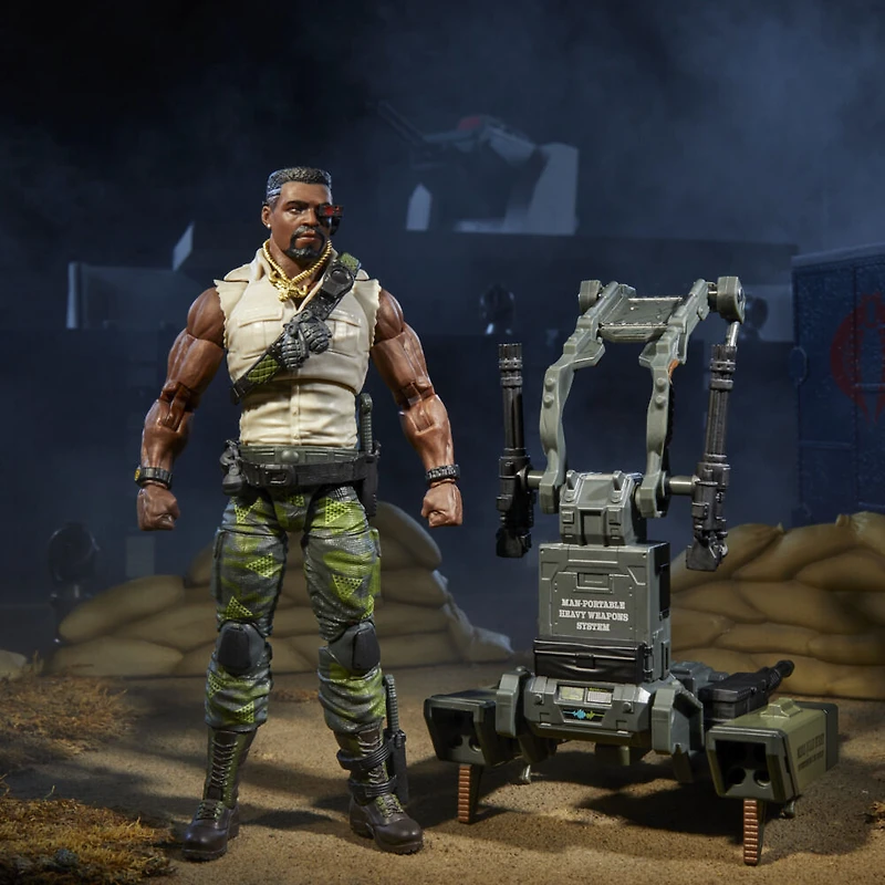 G.I. Joe Classified Series #150, Heavy Duty with Man-Portable Heavy Weapons System Action Figure