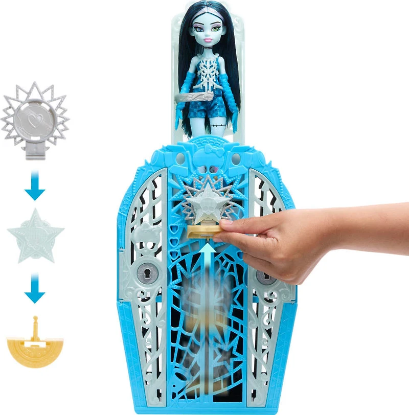 Monster High-Monstrueux Secrets Frankie Stein-Coffret