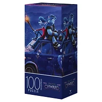 En avant, Puzzle de 100 pièces dans une boîte en forme de tour