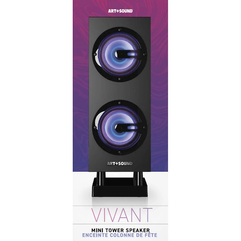 Art+Sound Mini Tower Speaker - English Edition