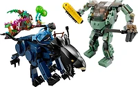 LEGO Avatar Neytiri and Thanator vs. AMP Suit Quaritch 75571 (560 Pieces)