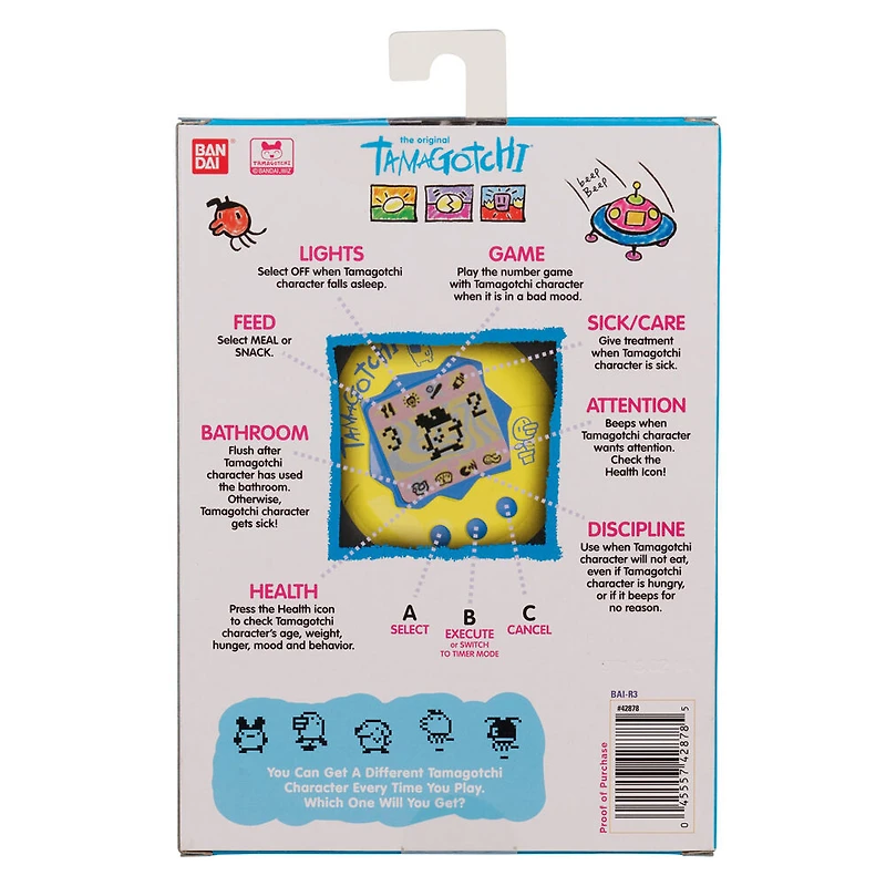 Tamagotchi original - Rayures de printemps (Spring Stripes)