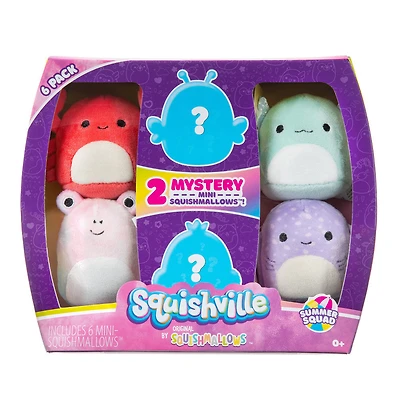 Squishville Mini Plush 6-Pack - Rainbow Dream Squad