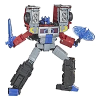 Transformers Generations Legacy Series, figurine Laser Optimus Prime classe Leader de l'univers G2