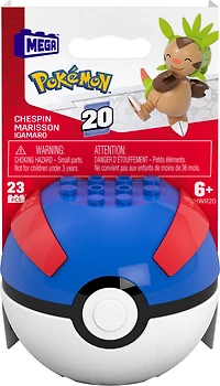 MEGA Pokémon Figurine articulée Marisson, 23 pièces