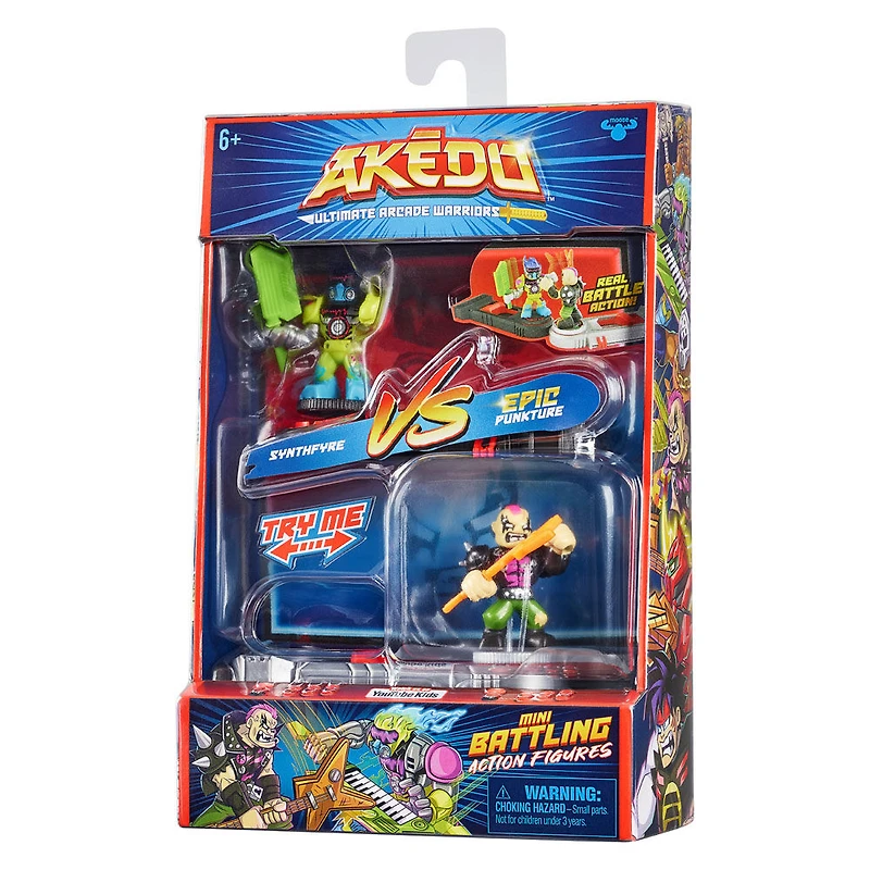 Akedo S2 Versus Pack Punkture Vs Synthfyre