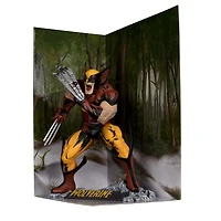 Marvel Wolverine1:6ème Echelle Collectible avec Scène (The Incredible Hulk #340)
