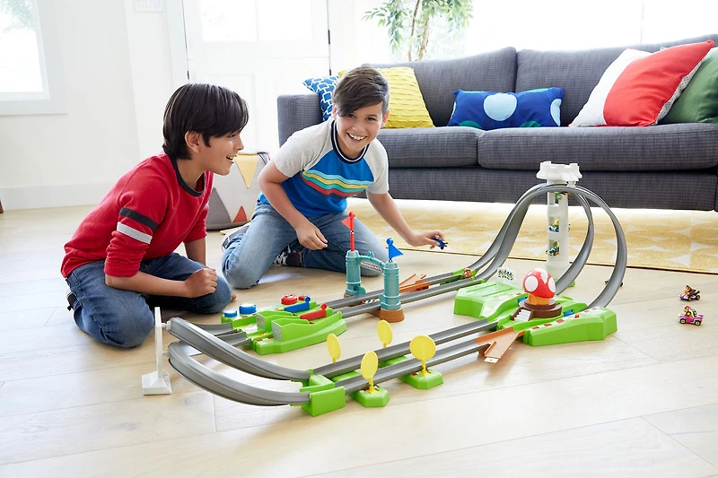 Hot Wheels - Mariokart - Coffret piste Circuit Mario Simple