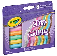 Marqueurs Crayola à paillettes, 8 pièces