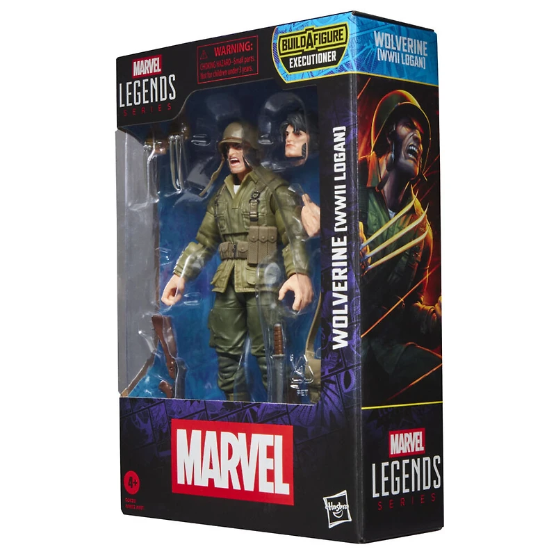 Marvel Legends Series, figurine Wolverine (WWII Logan) inspirée des bandes dessinées X-Men
