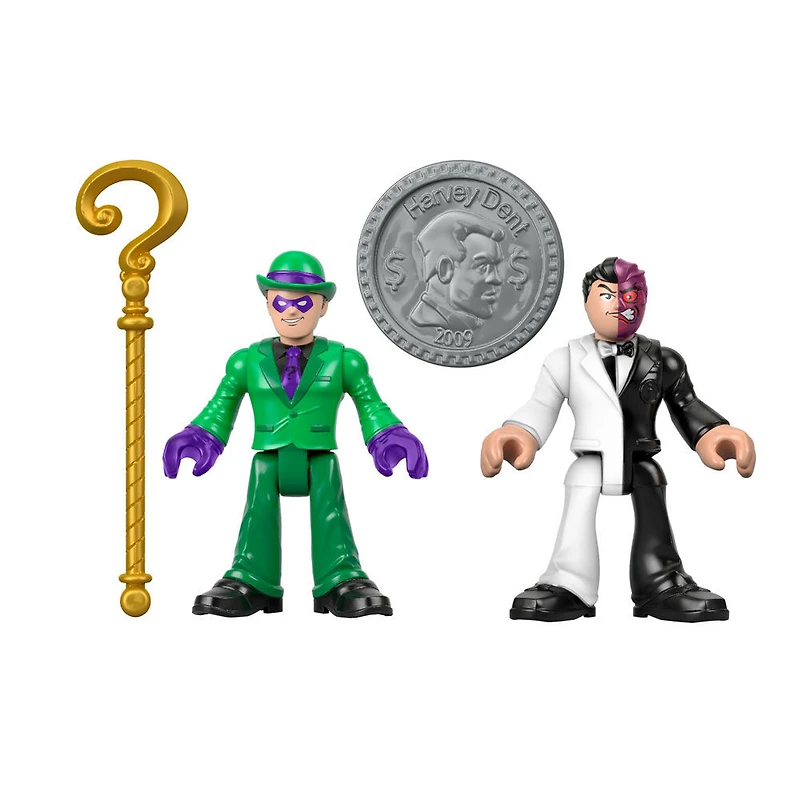 Imaginext - DC Super Friends - Le Sphinx et Double-Face - Édition anglaise