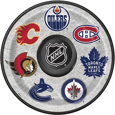 NHL Fans Assiettes 9po, 8un