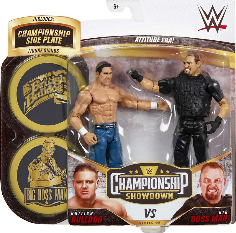 WWE - Championship Showdown - Coffret de 2 - British Bulldog contre Big Boss Man