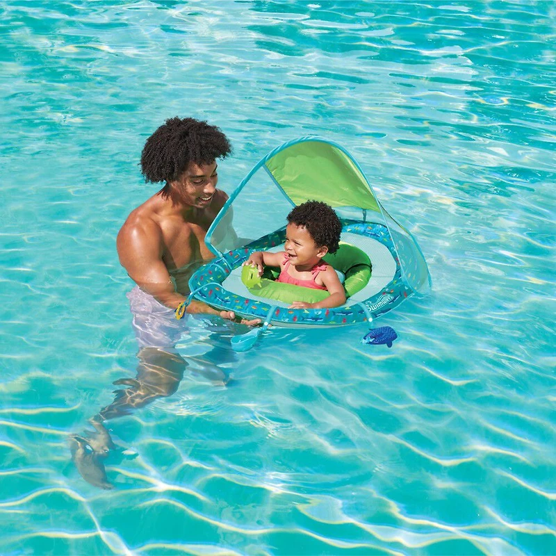 Swimways, Bouée gonflable et pare-soleil Infant Spring Float