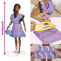 Play-Doh Barbie Fashionista Ruffles Doll Set