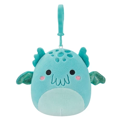 Squishmallows 3.5" Clip On - Theotto le Teal Cthulu