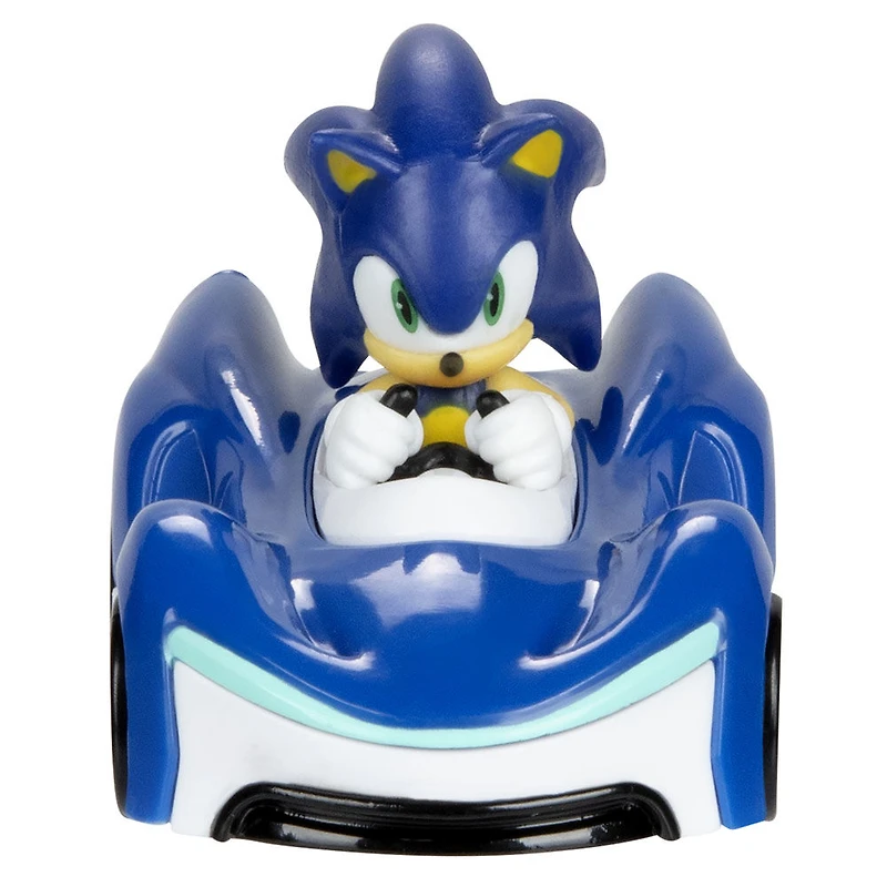  Véhicule Sonic moulé 1:64 - Sonic