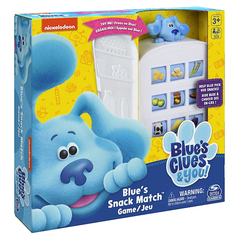 Nickelodeon, Jeu Blue's Clues Snack Match