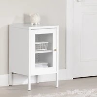 Dylane Table de chevet Blanc