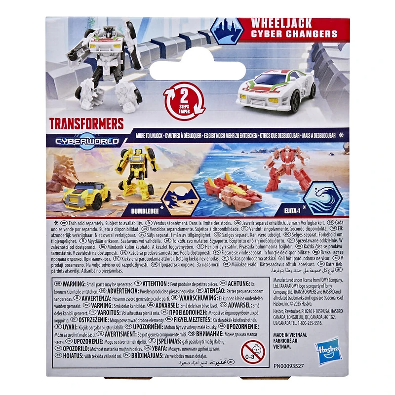 Transformers CYBERWORLD, figurine Cyber Changers Wheeljack
