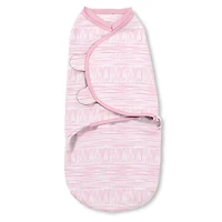 SwaddleMe Luxe Natural Position 2-IN-1 - Sugar Stripes