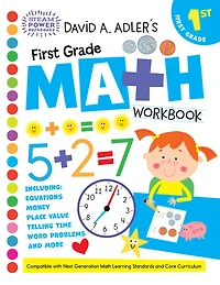 David A. Adler's First Grade Math Workbook - Édition anglaise