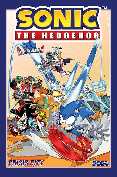 Sonic the Hedgehog, Vol. 5: Crisis City - Édition anglaise